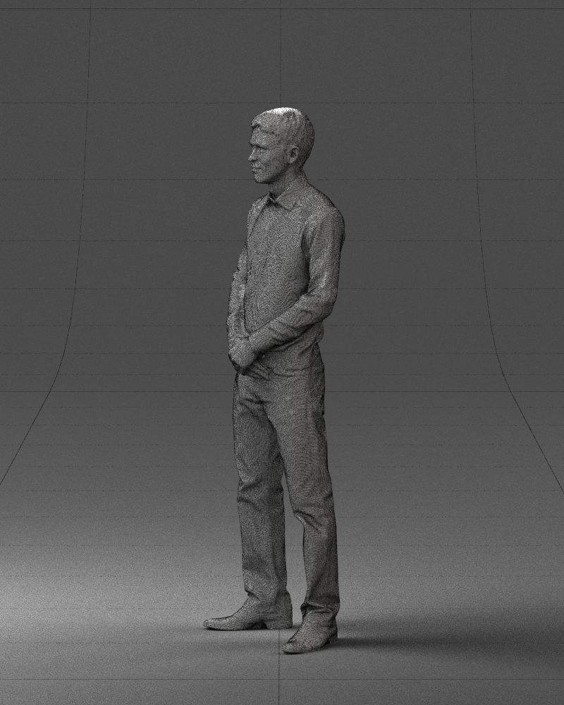 Boy in pink shirt 0504 3D model_8