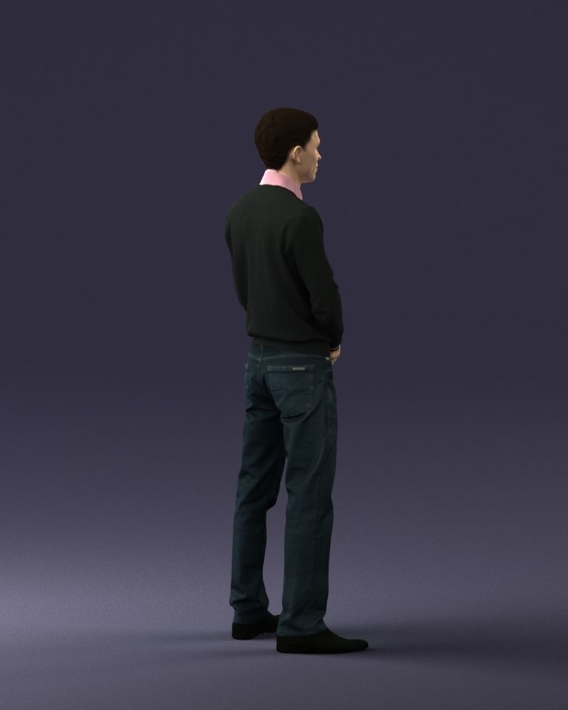 Boy in pink shirt 0504 3D model_24