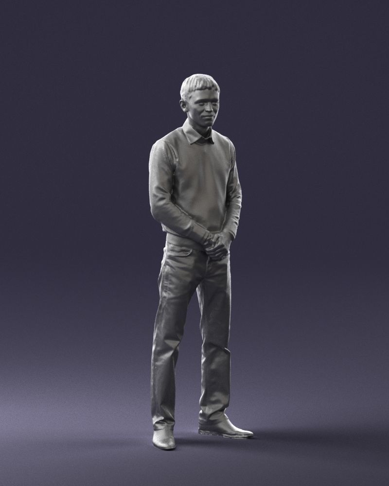 Boy in pink shirt 0504 3D model_34