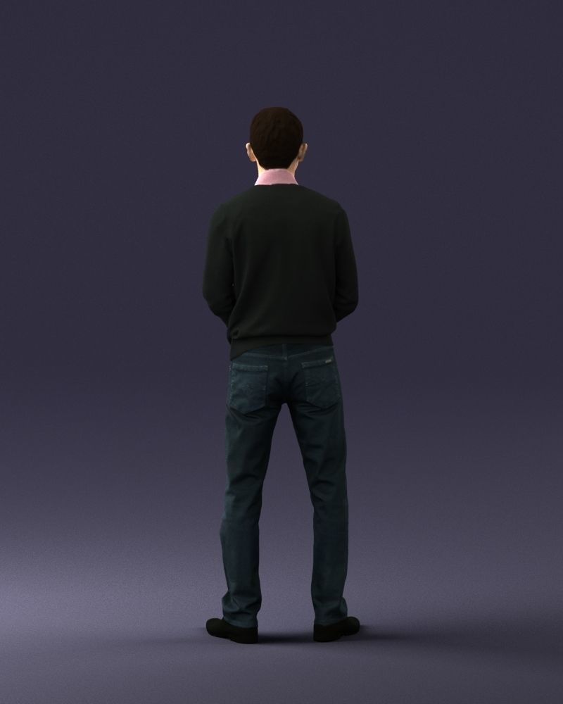 Boy in pink shirt 0504 3D model_18
