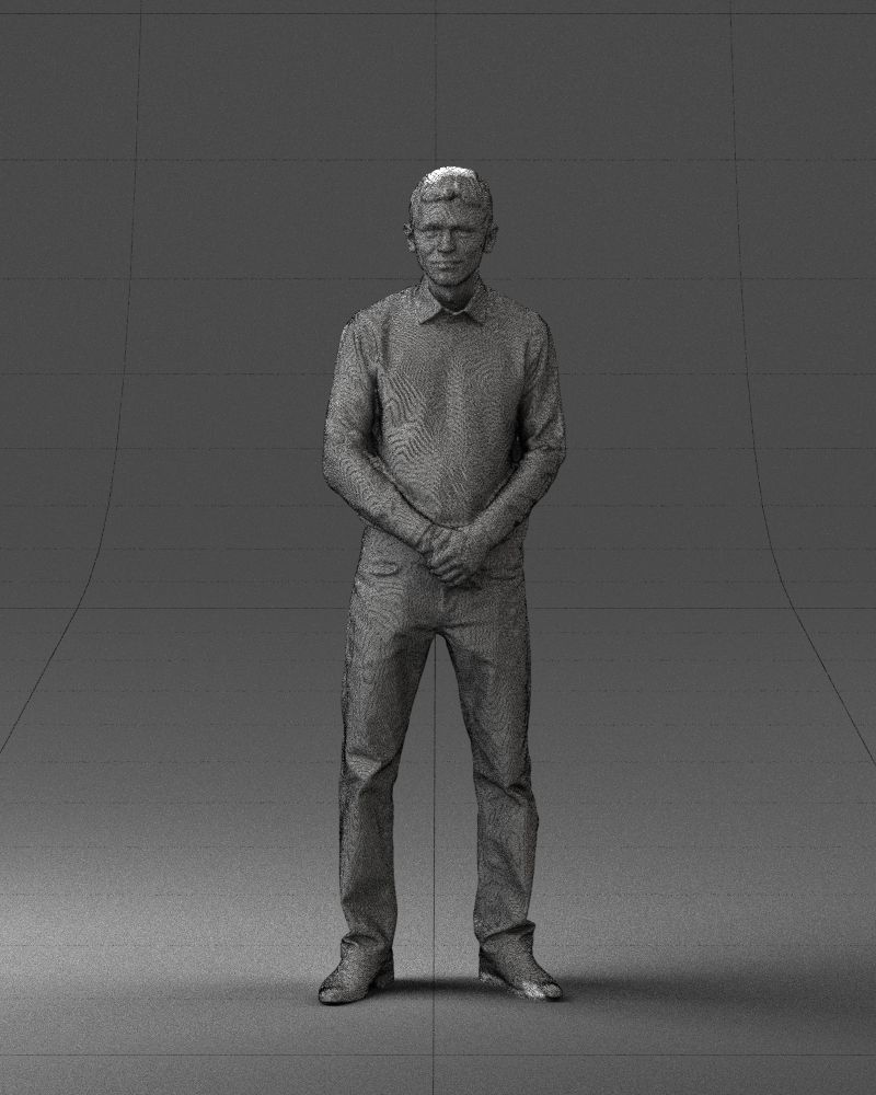 Boy in pink shirt 0504 3D model_2