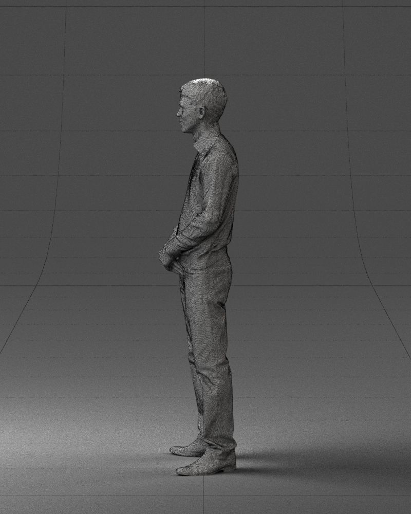 Boy in pink shirt 0504 3D model_11
