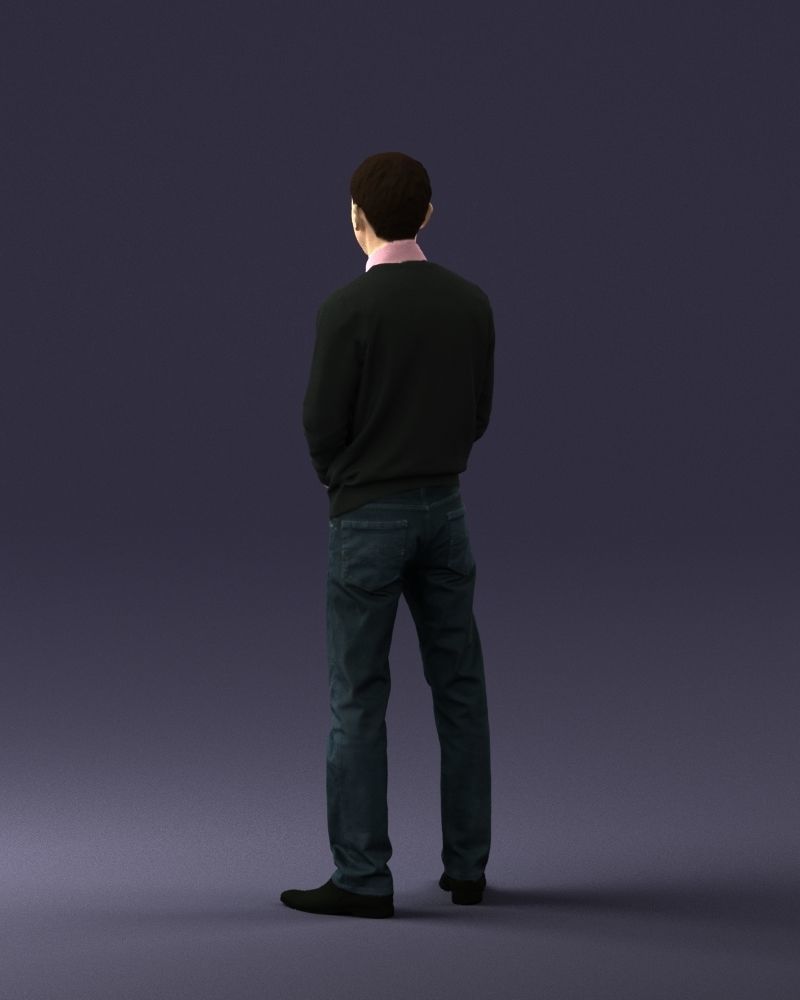 Boy in pink shirt 0504 3D model_15