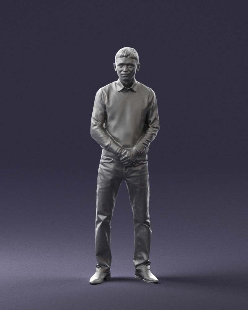 Boy in pink shirt 0504 3D model_37