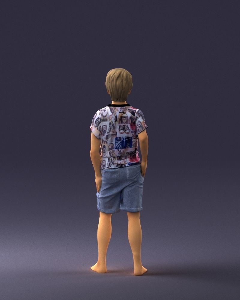 Boy in pose 0243 3D print ready 3D print model_18