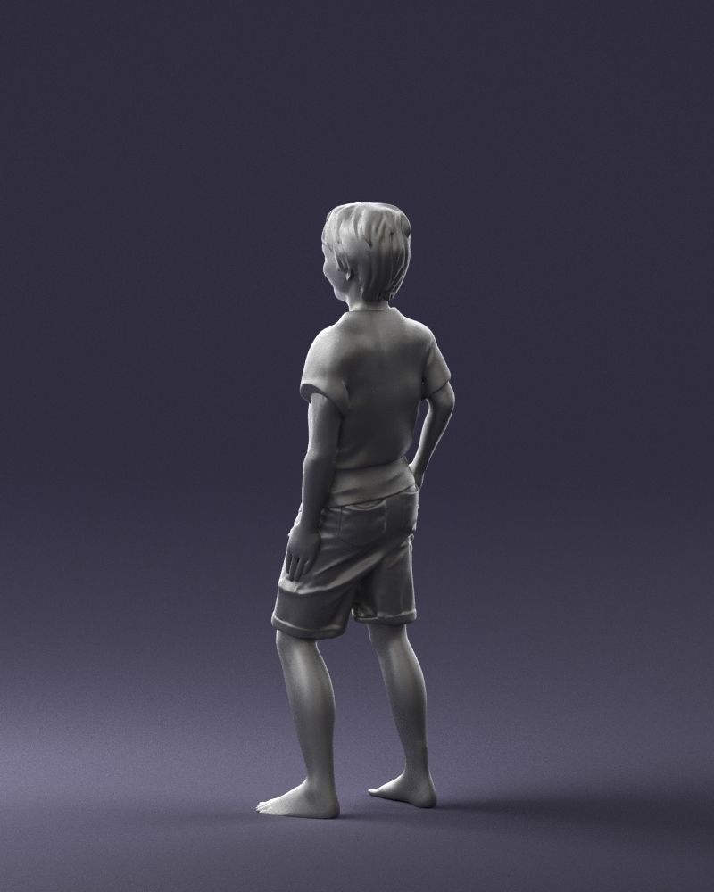 Boy in pose 0243 3D print ready 3D print model_22