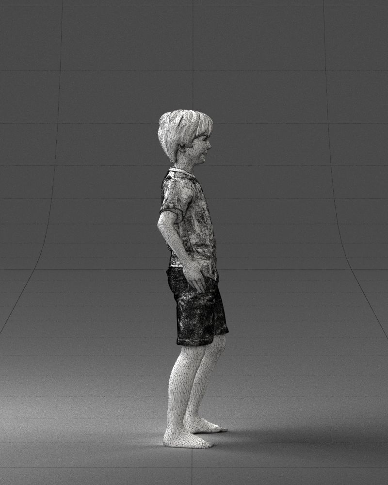 Boy in pose 0243 3D print ready 3D print model_14