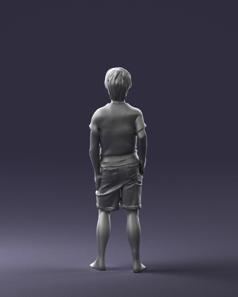 Boy in pose 0243 3D print ready 3D print model_19