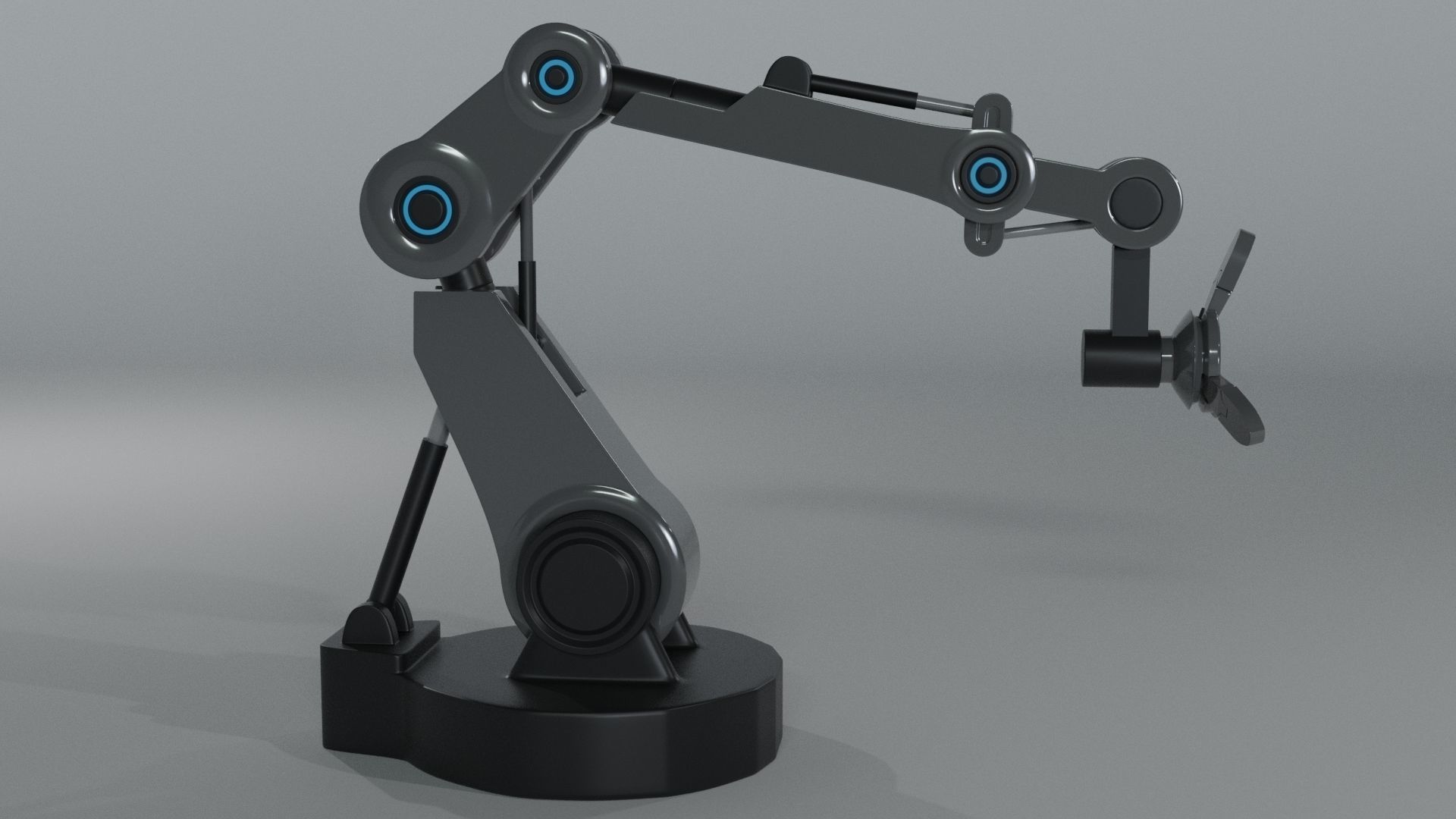 Robotic Arm 3D model_2