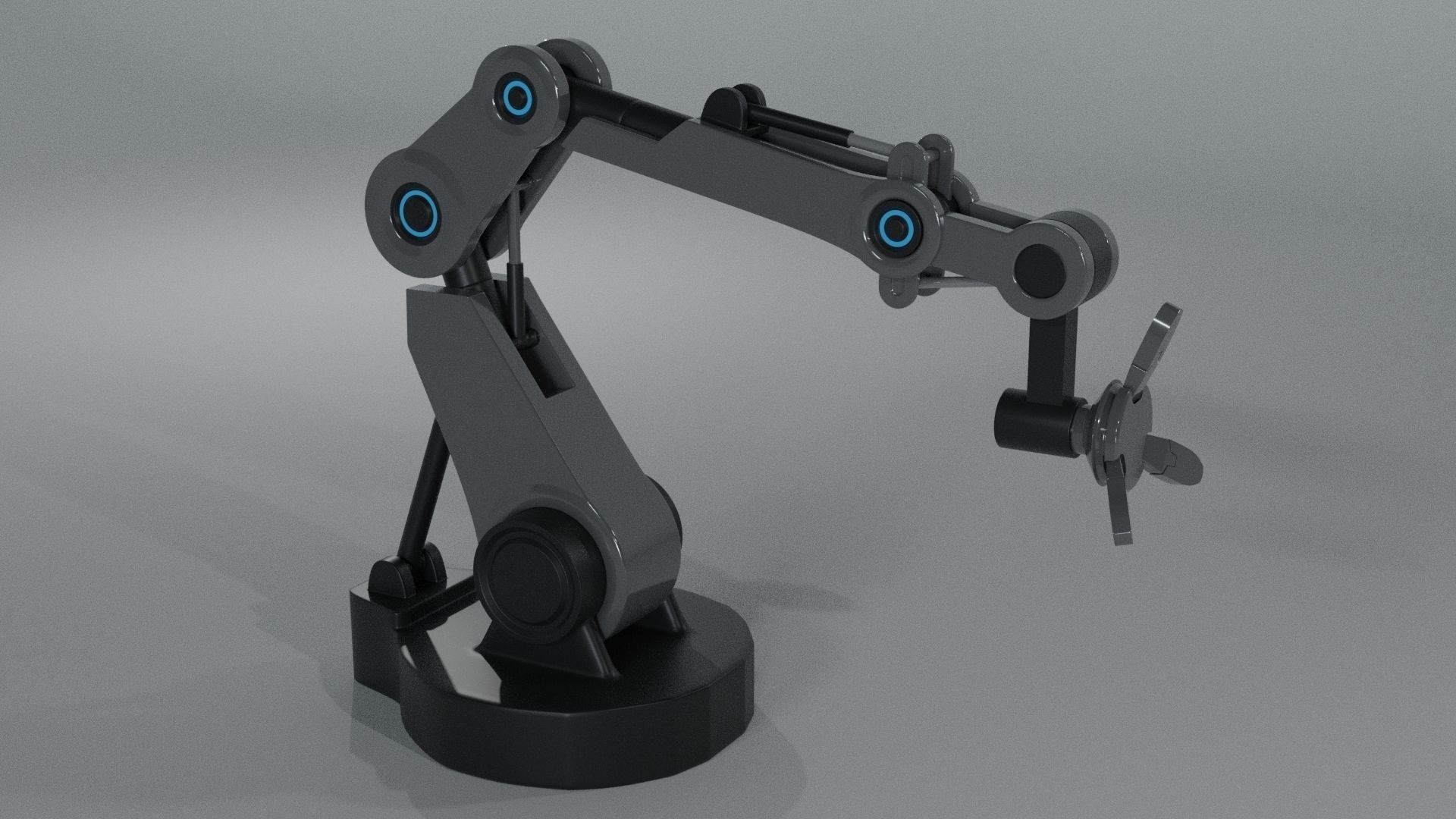 Robotic Arm 3D model_1