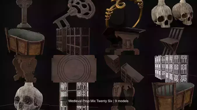 Medieval Prop Mix Twenty Six