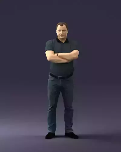 Boy short sleeve shirt 0510 3D Print Ready