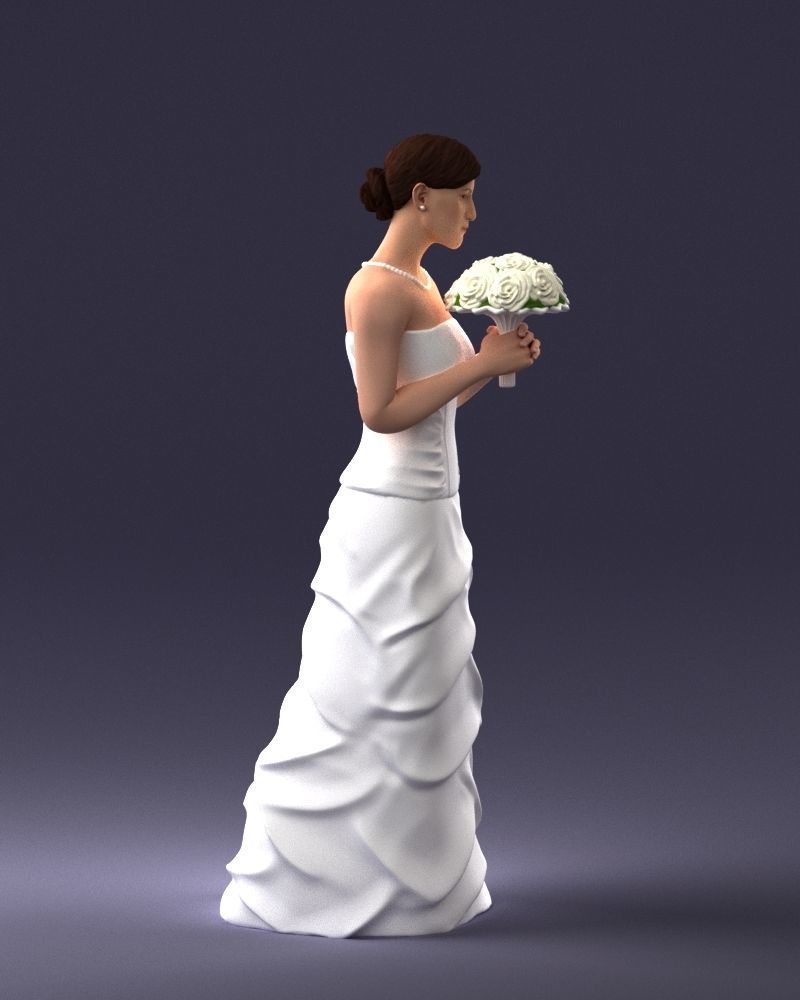 000037 Bride 1009 3D model_6