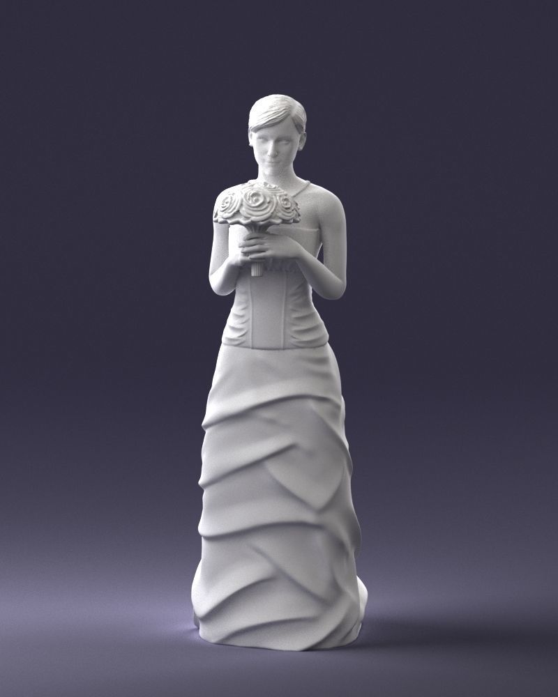 000037 Bride 1009 3D model_1