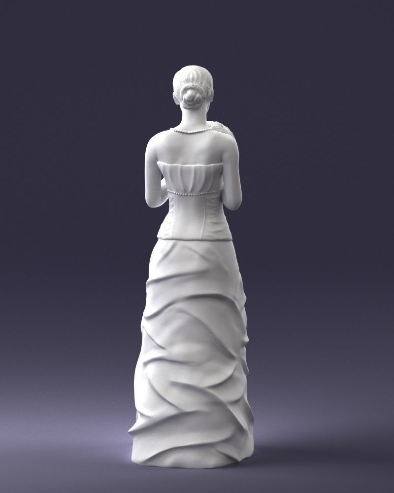 000037 Bride 1009 3D model_10