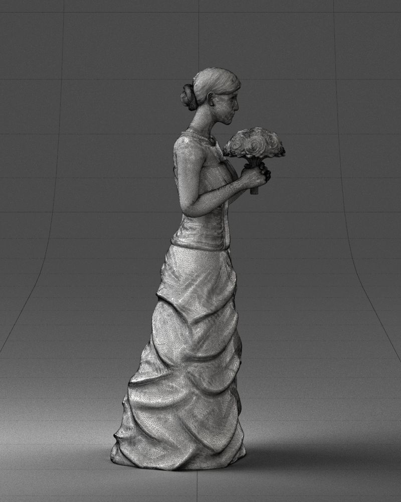 000037 Bride 1009 3D model_8