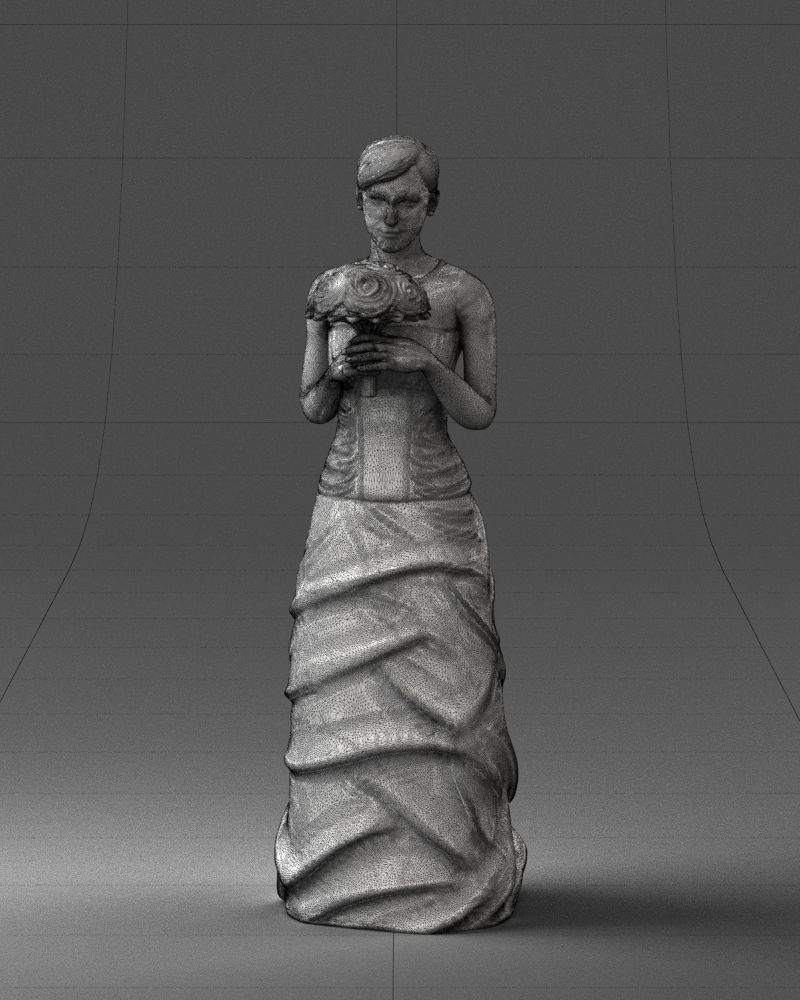 000037 Bride 1009 3D model_20
