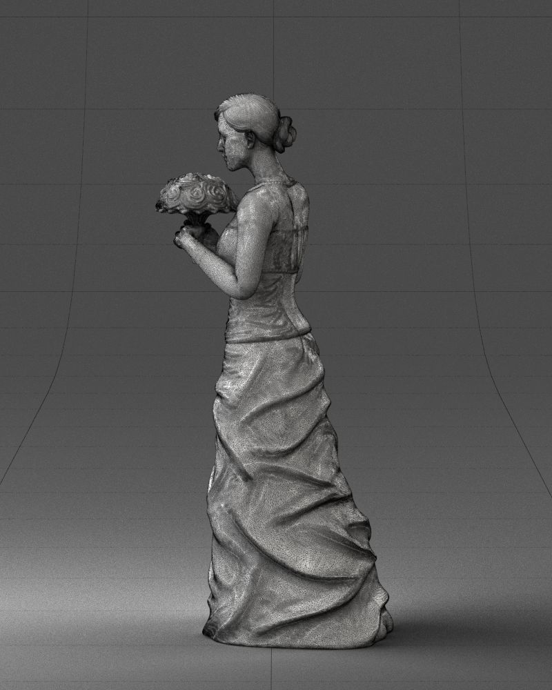 000037 Bride 1009 3D model_14