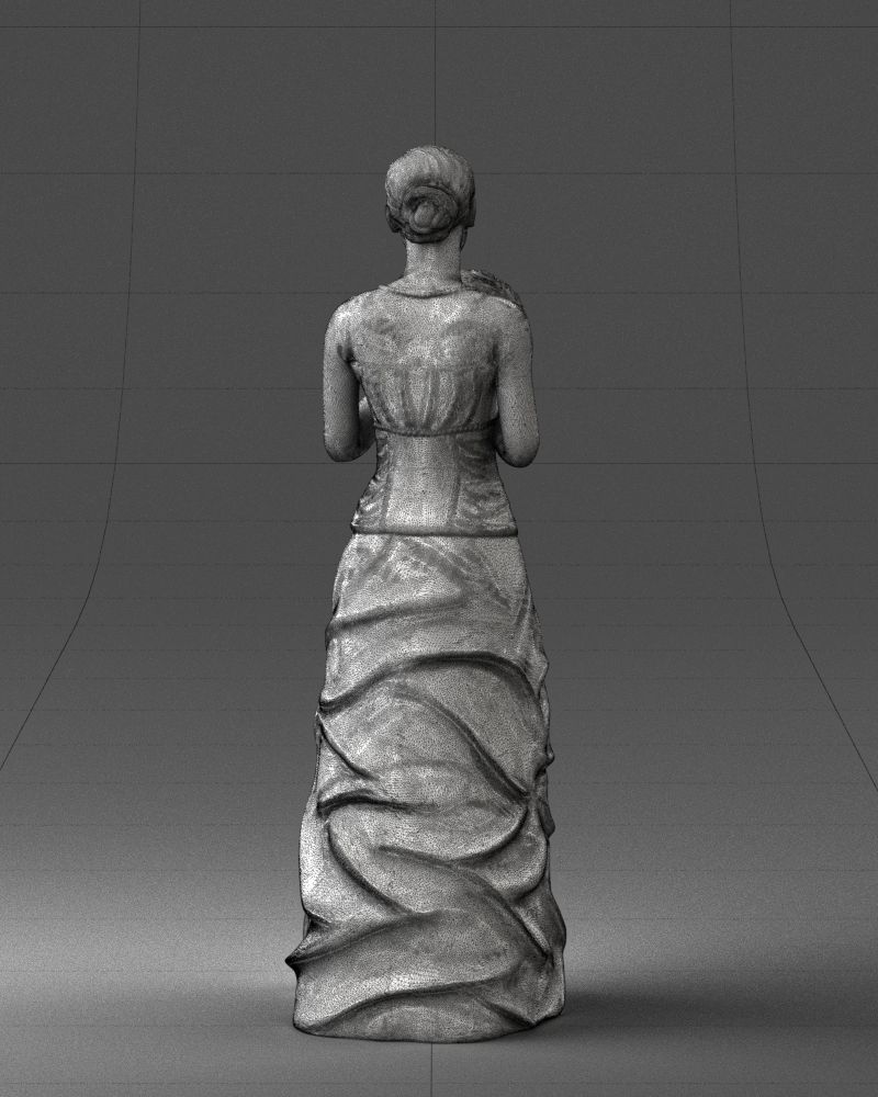 000037 Bride 1009 3D model_11