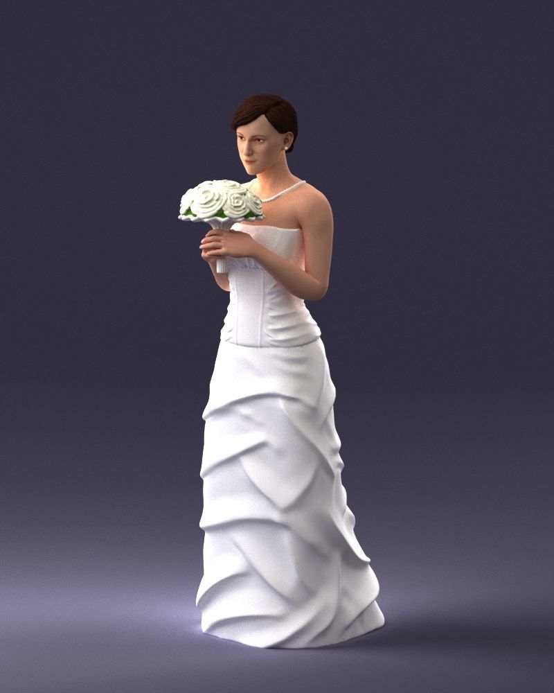 000037 Bride 1009 3D model_15