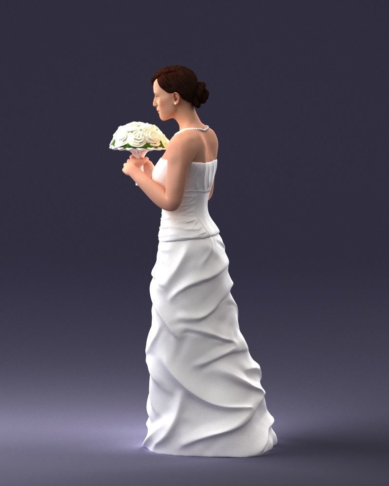 000037 Bride 1009 3D model_12