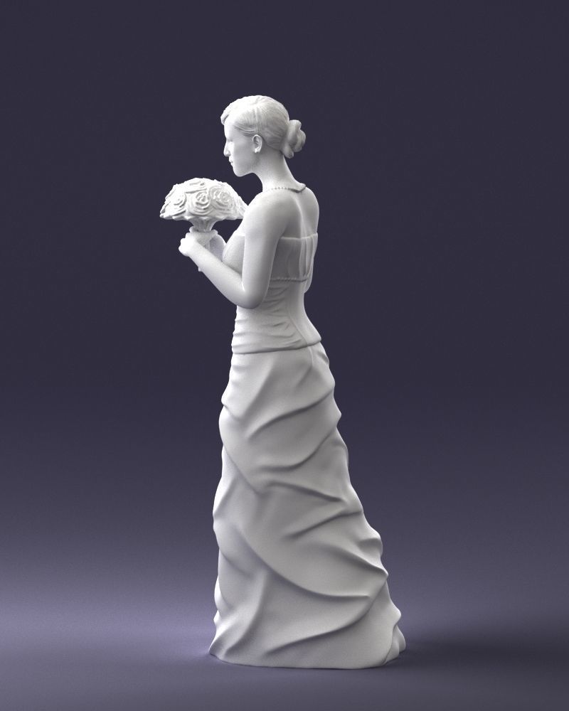 000037 Bride 1009 3D model_13
