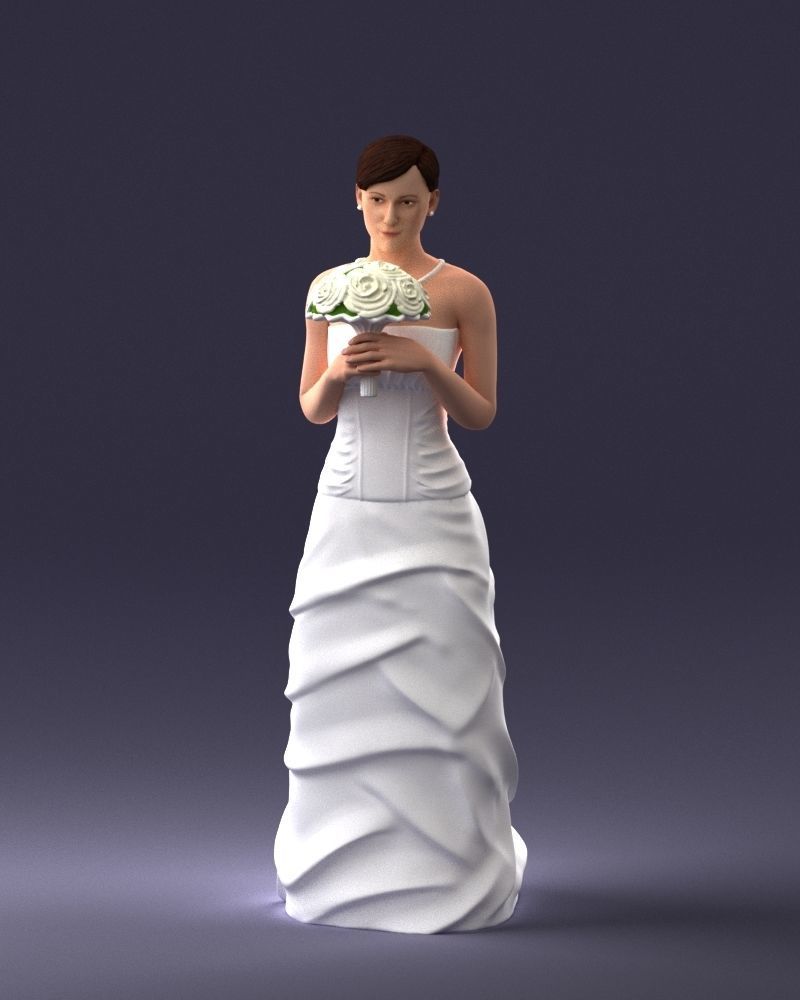 000037 Bride 1009 3D model_18