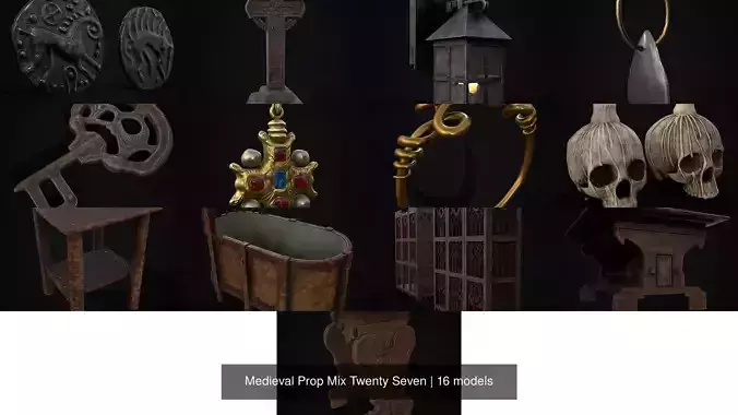 Medieval Prop Mix Twenty Seven
