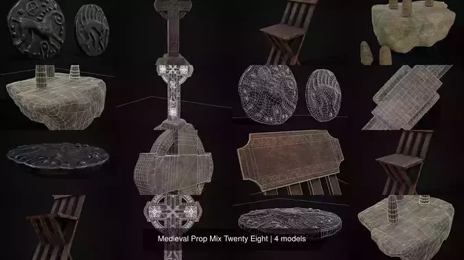 Medieval Prop Mix Twenty Eight