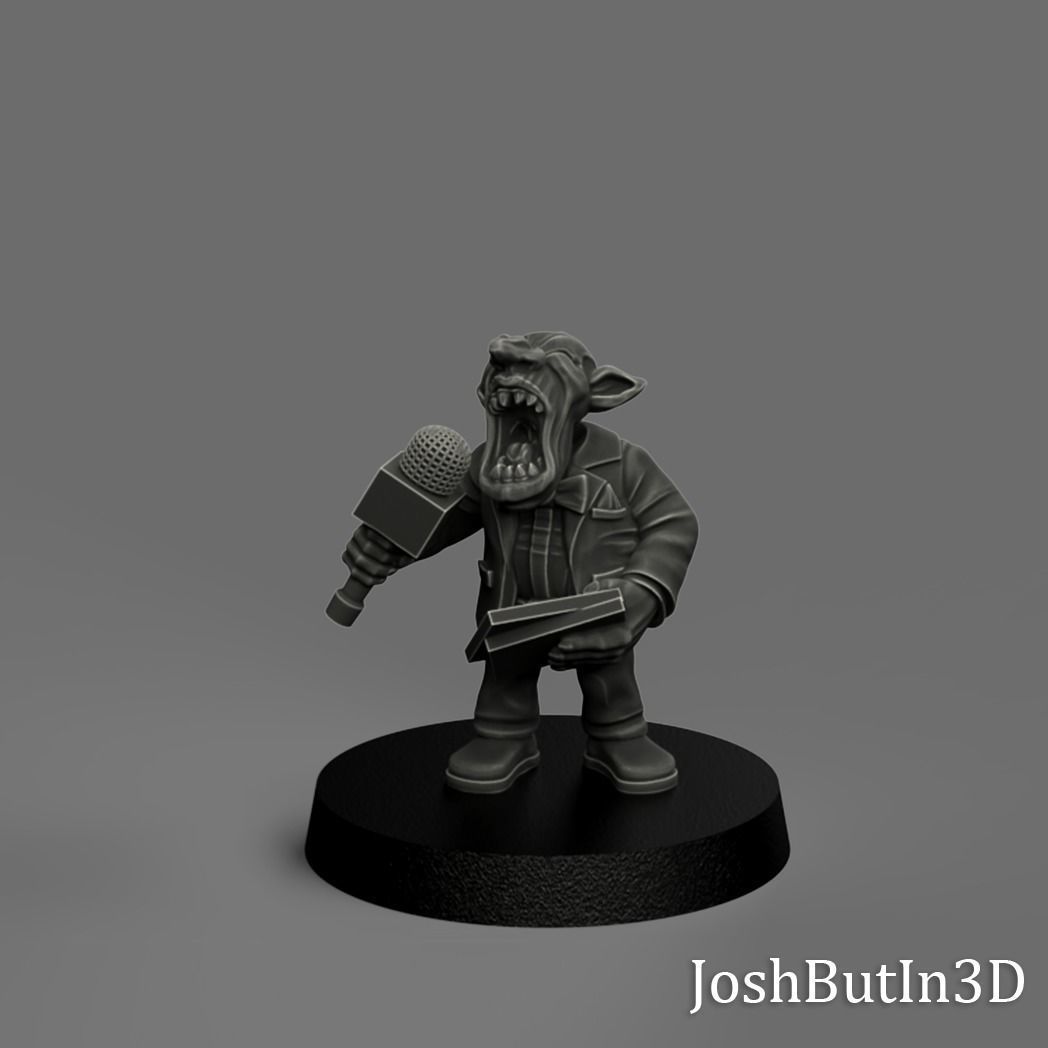 Orc Grapplaz 3 - Set of 5 3D print model_3