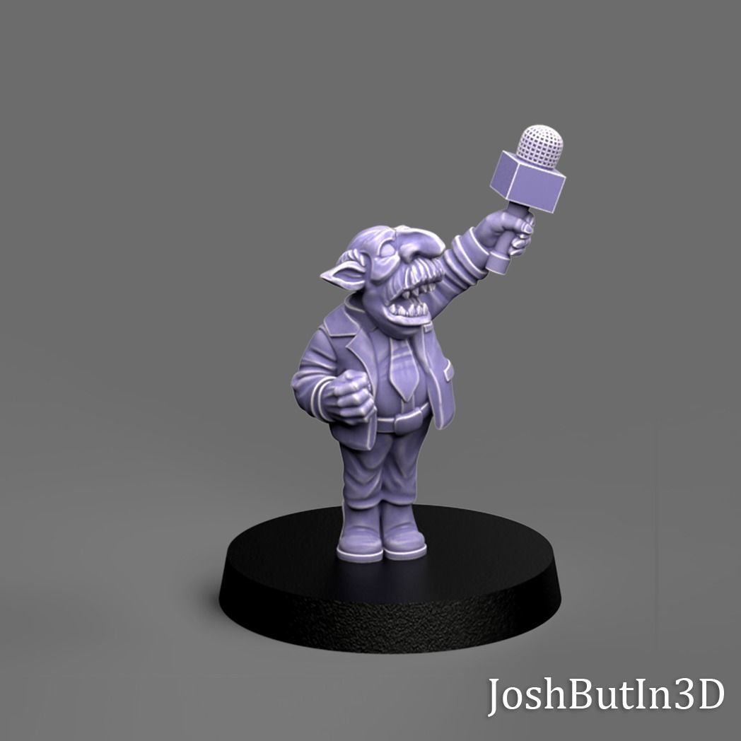 Orc Grapplaz 3 - Set of 5 3D print model_2