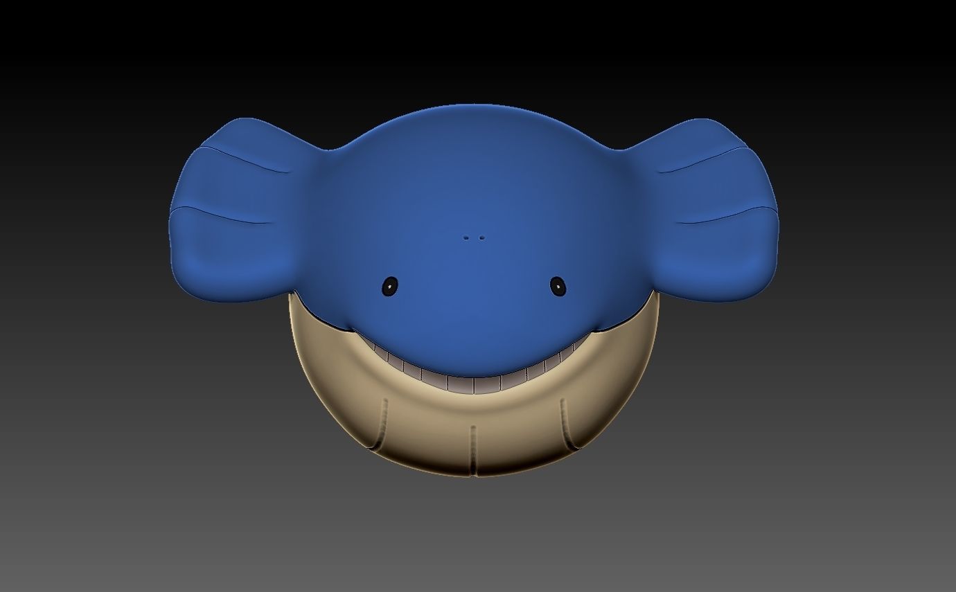 Pokemon wailmer evolution pack 3D print model_8