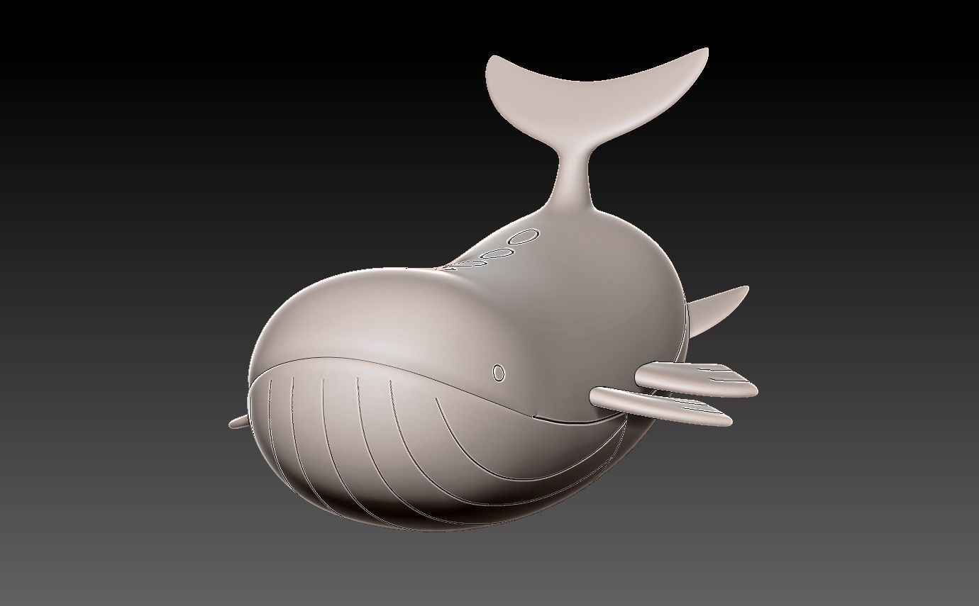 Pokemon wailmer evolution pack 3D print model_5