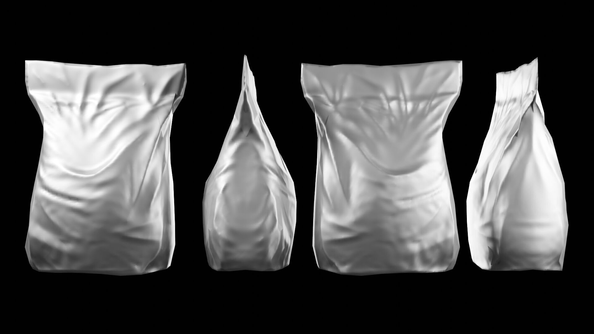 Barbecue Grill Low-poly 3D model_17