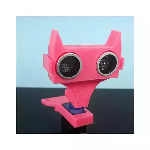 SERVO BRACKET CHARACTER MOUNT HC-SR04 ULTRASONIC SENSOR 3D print model
