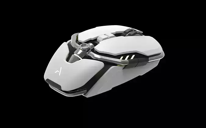 Gaming mouse design 3D model