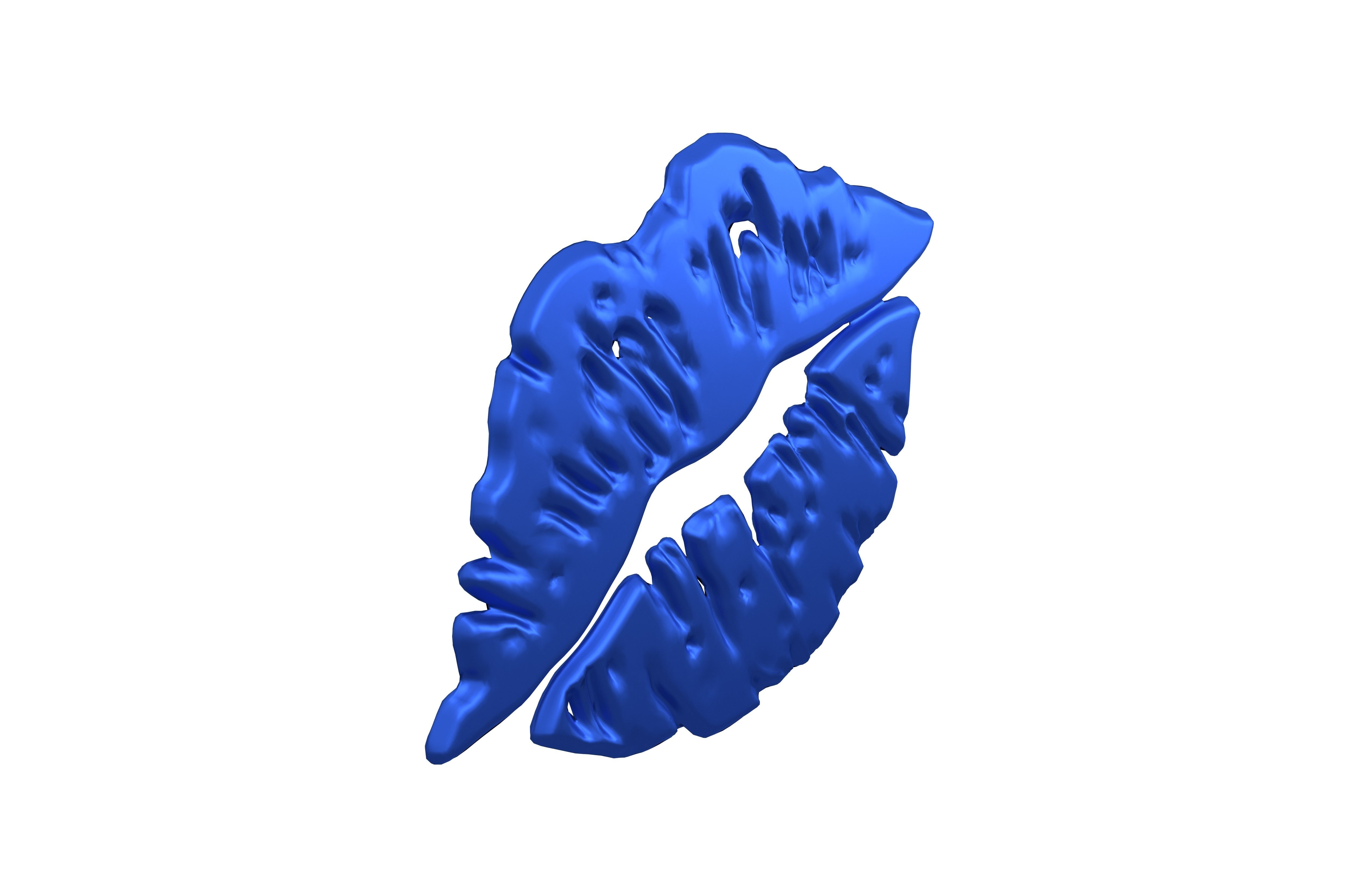 Kiss Mark v1 013 Low-poly 3D model_3