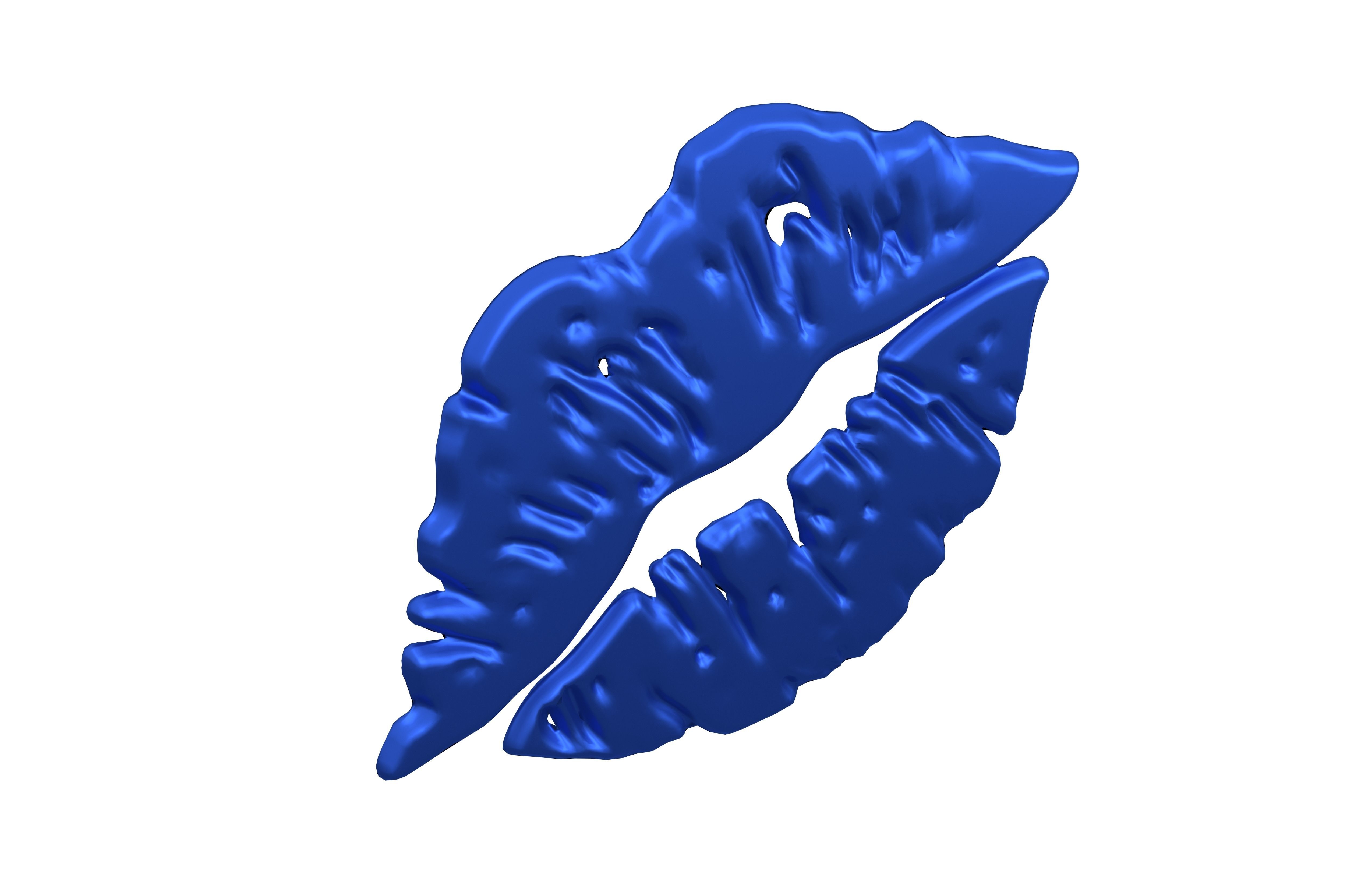 Kiss Mark v1 013 Low-poly 3D model_1