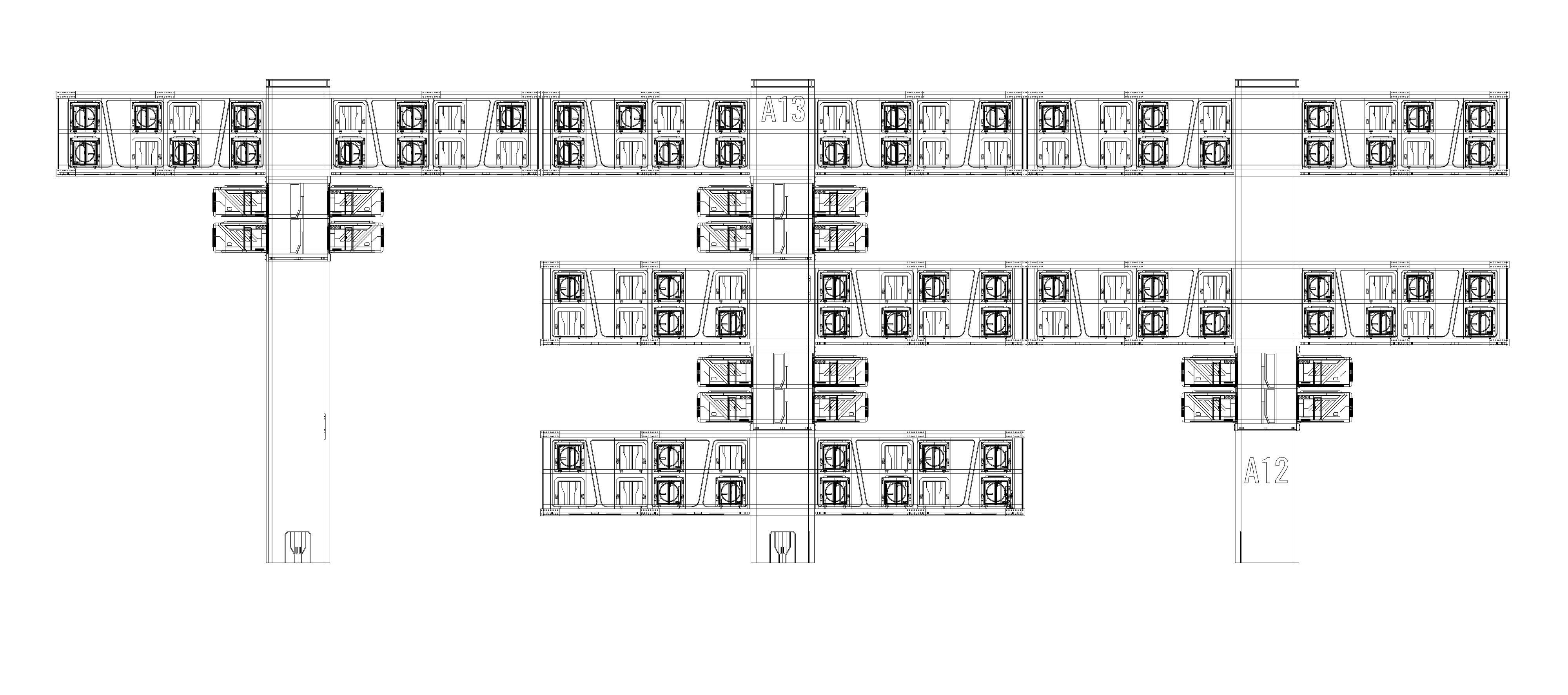 Sci-fi Public Housing 002 3D model_24