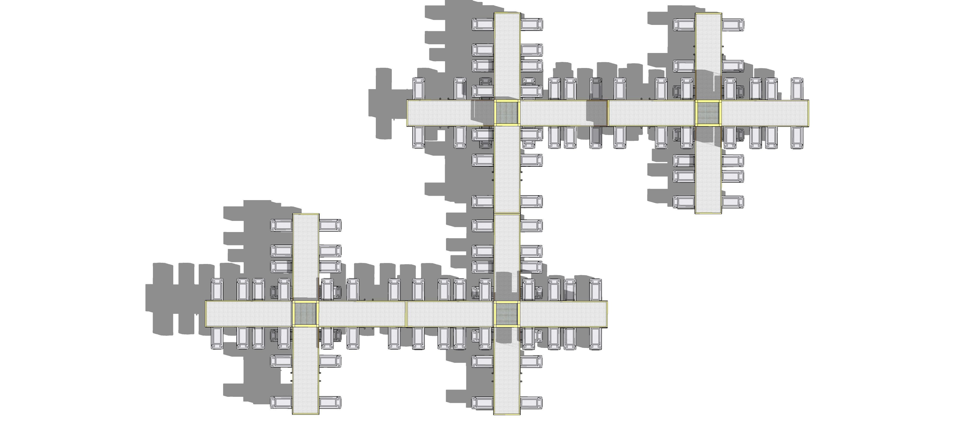 Sci-fi Public Housing 002 3D model_16