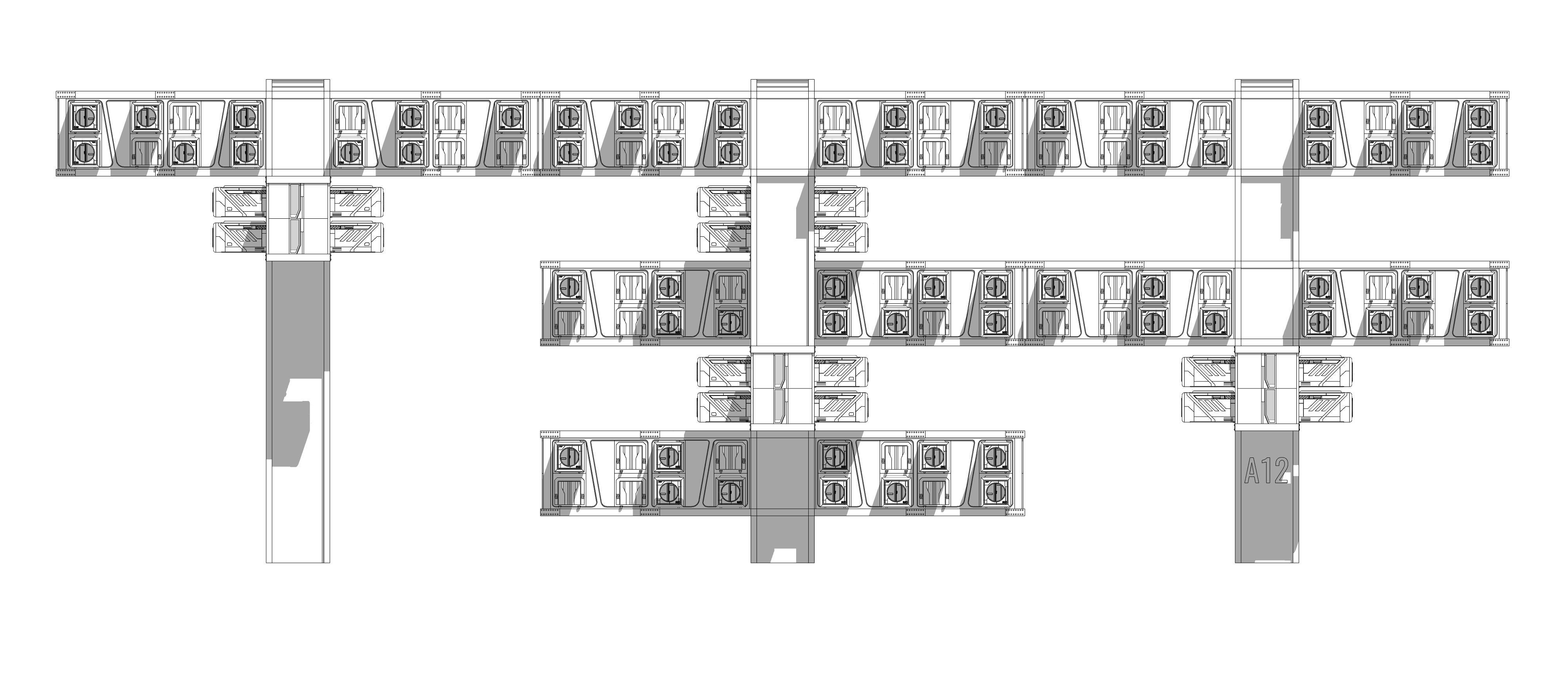 Sci-fi Public Housing 002 3D model_23