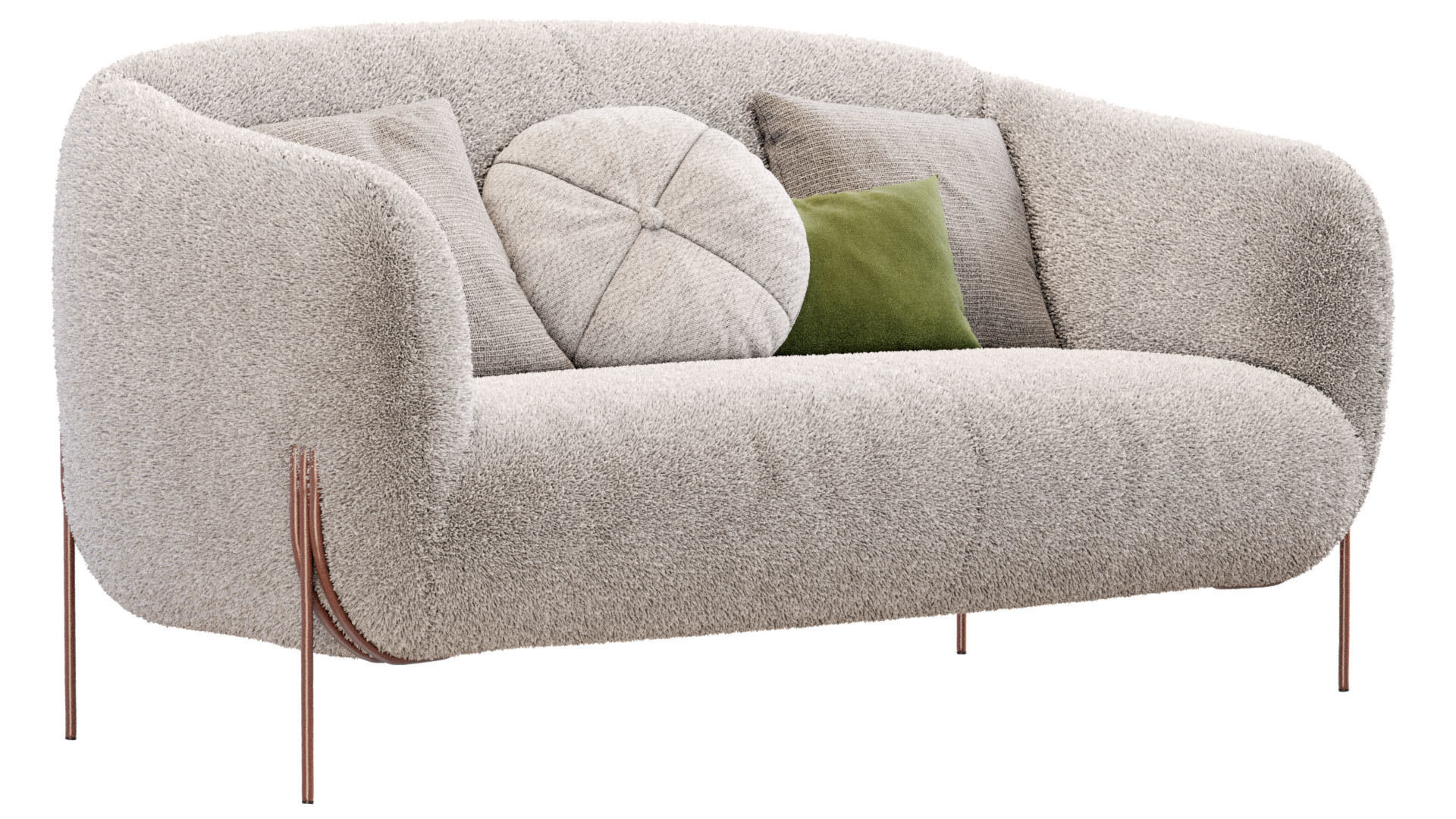 Geo Sofa By Saba 3D model_3