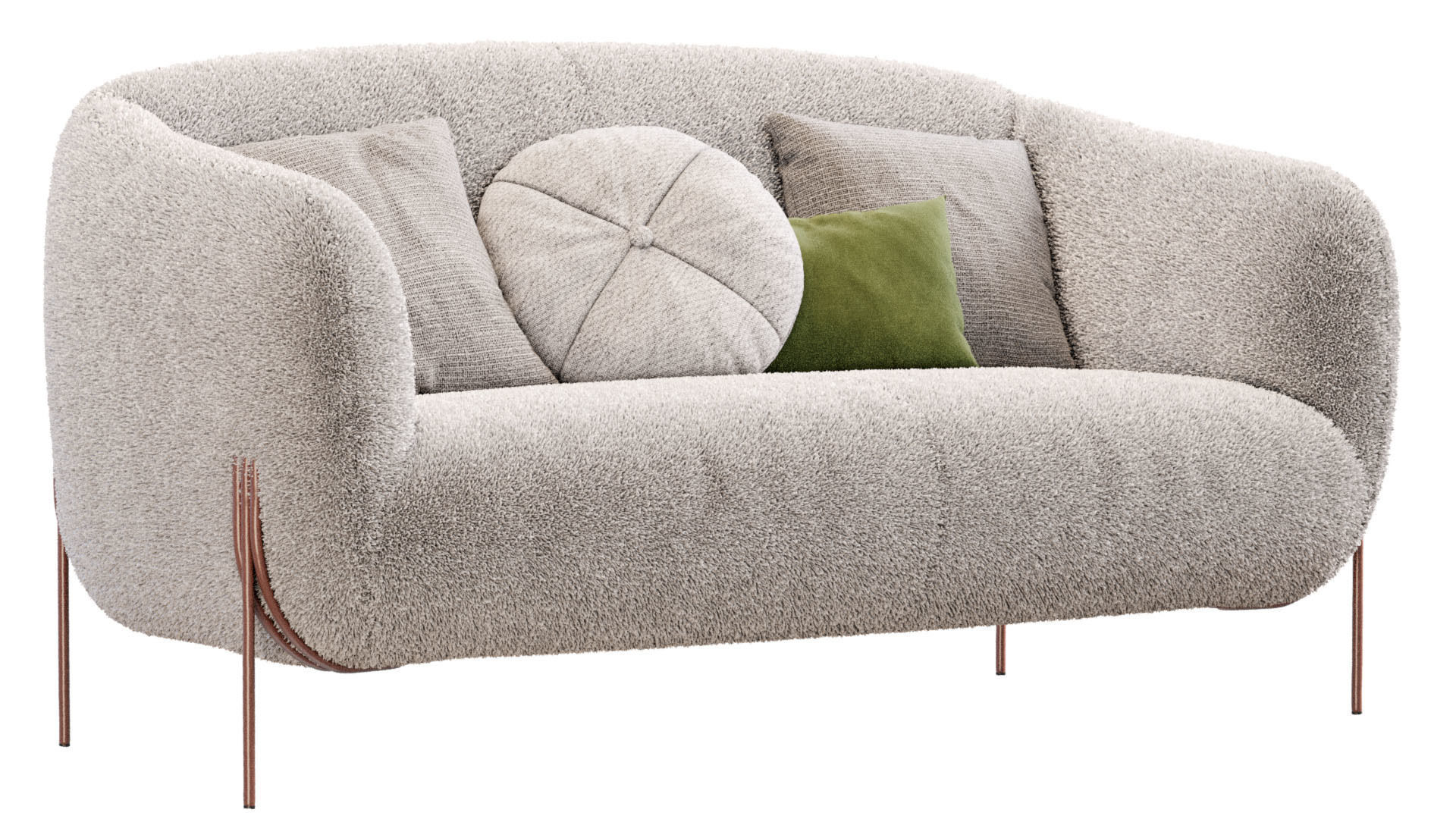 Geo Sofa By Saba 3D model_12