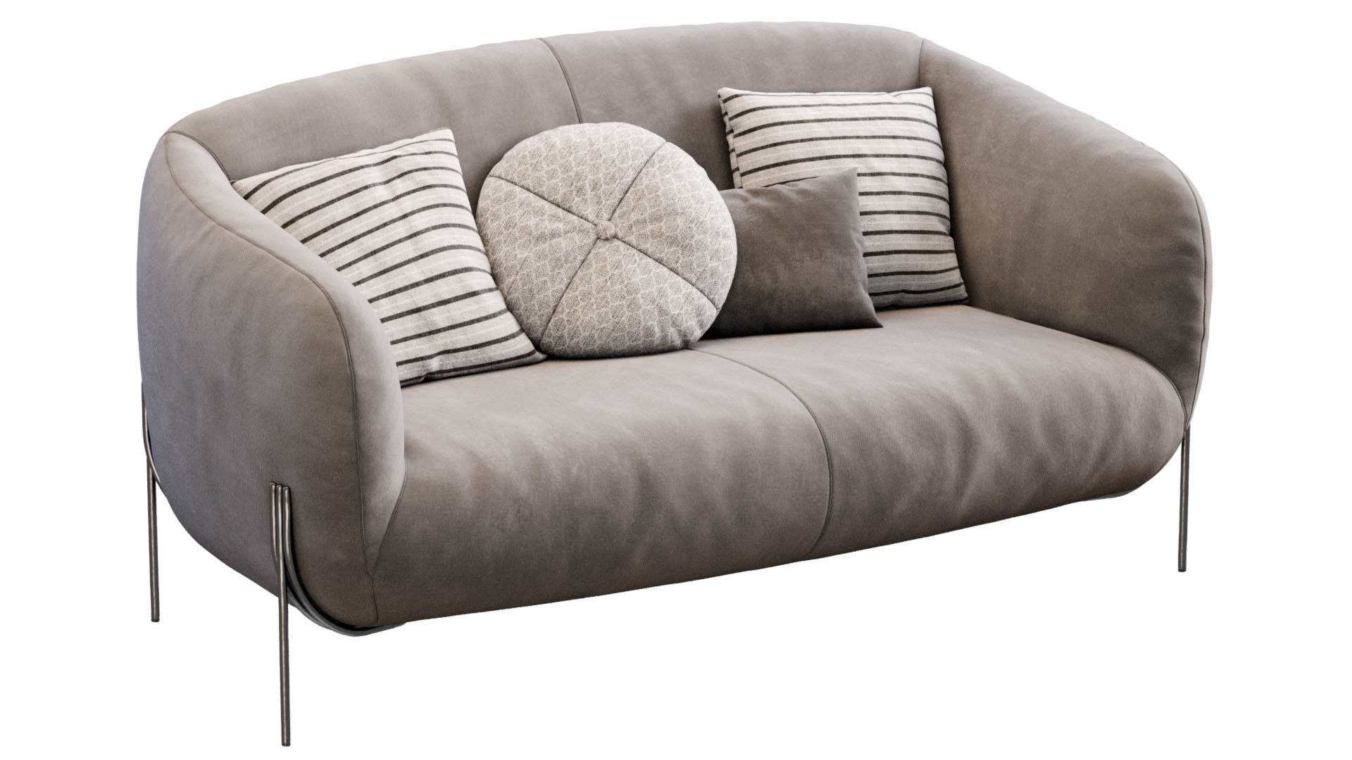 Geo Sofa By Saba 3D model_14