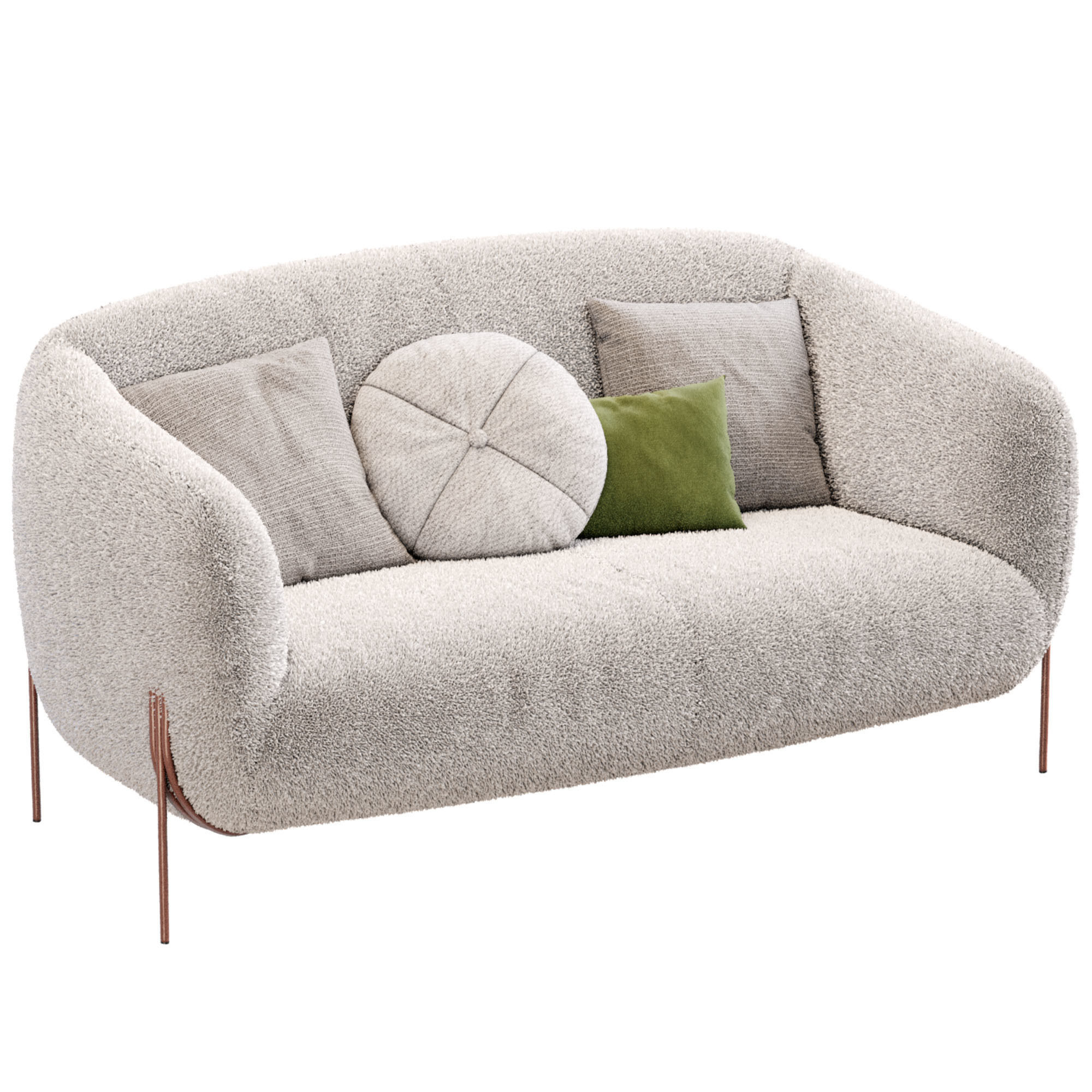 Geo Sofa By Saba 3D model_11