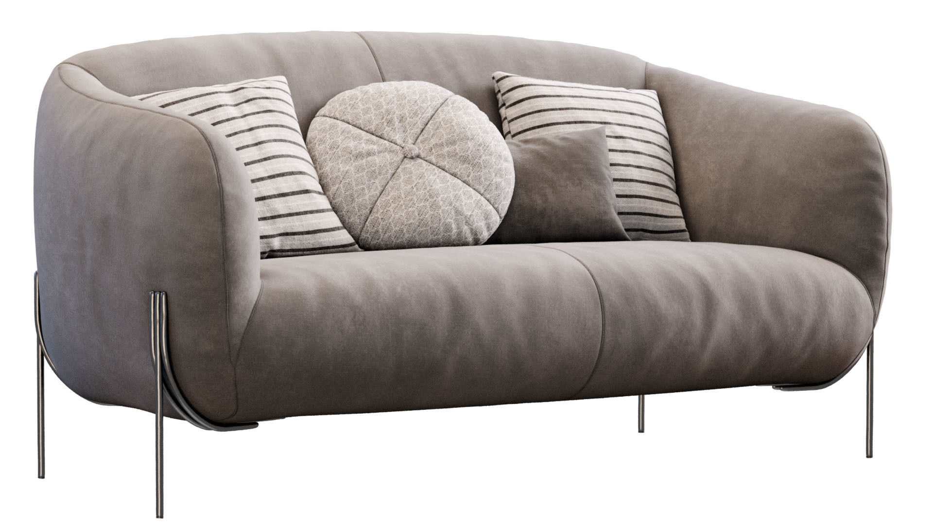 Geo Sofa By Saba 3D model_2