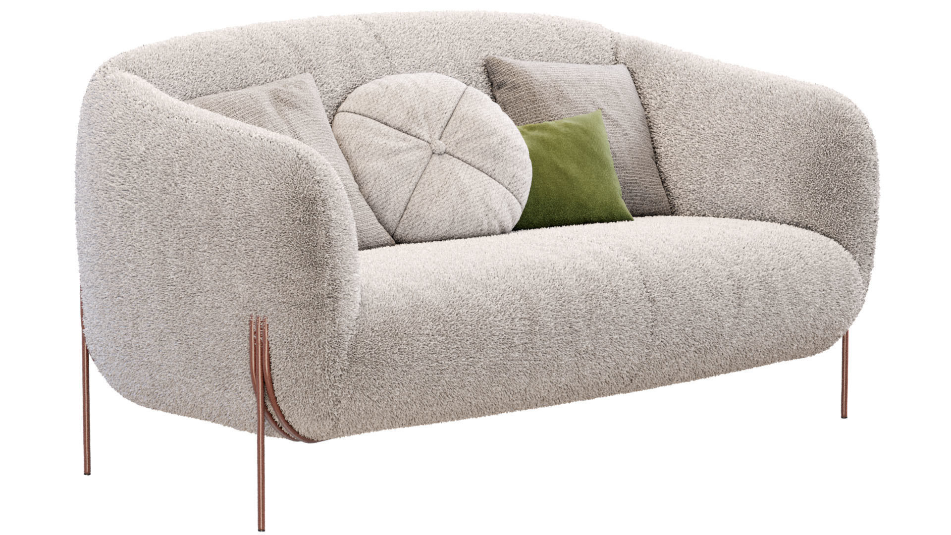 Geo Sofa By Saba 3D model_6