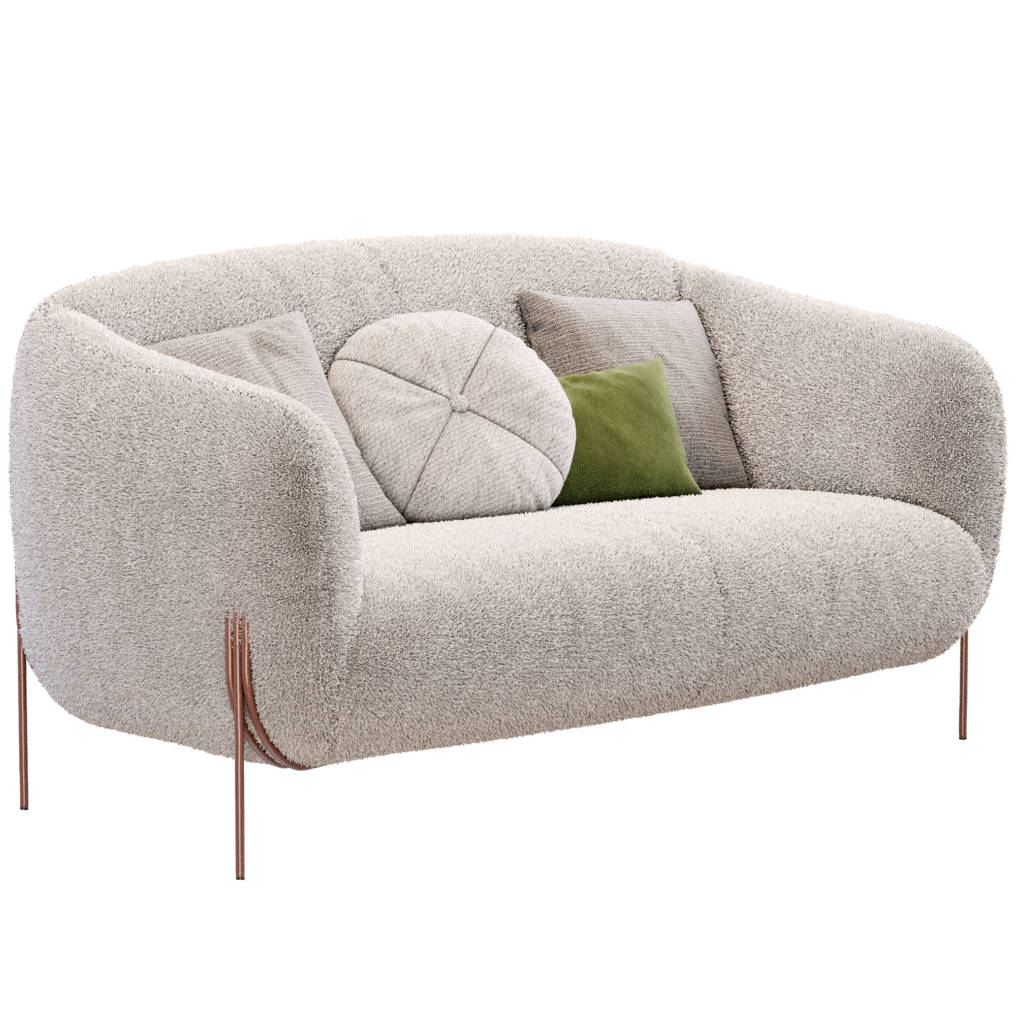 Geo Sofa By Saba 3D model_7