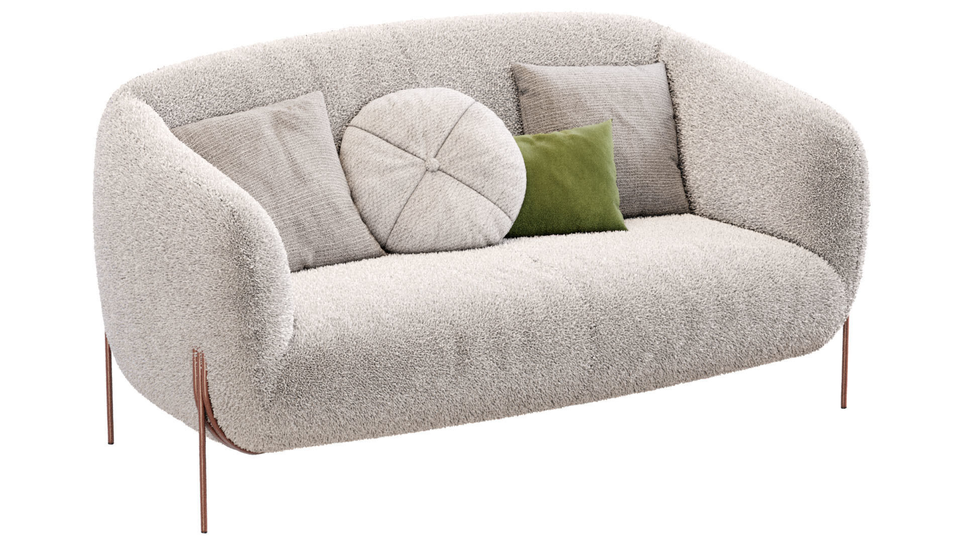 Geo Sofa By Saba 3D model_5