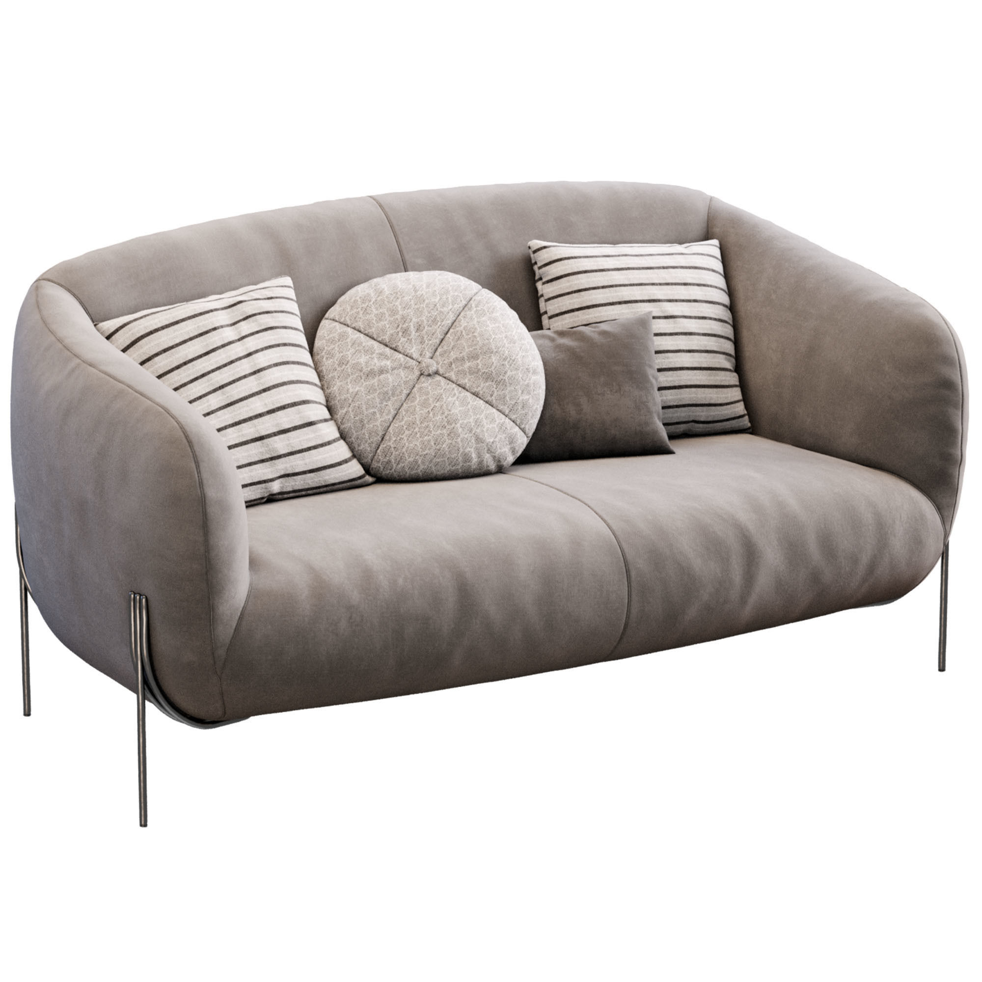 Geo Sofa By Saba 3D model_8